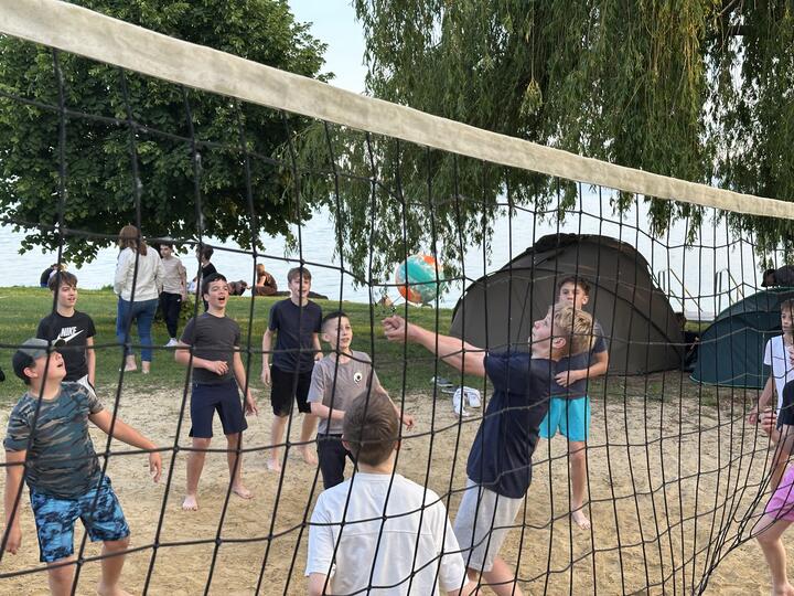 A hatodik vfolyam a Balaton-felvidken jrt