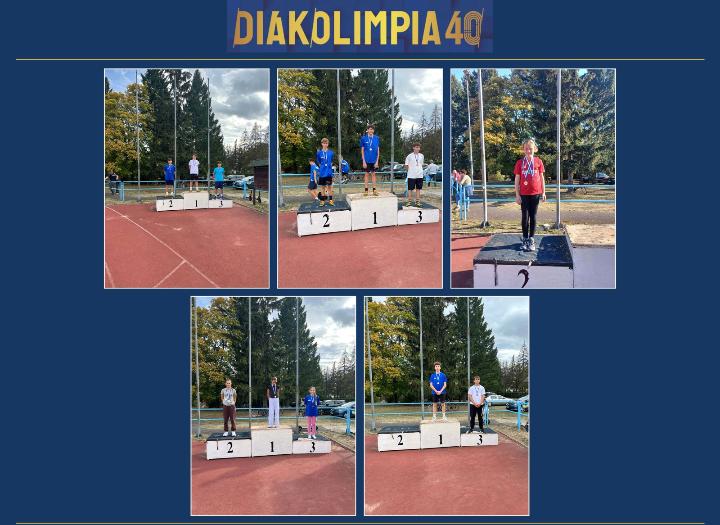 Kimagasl� v�rosi atl�tikai eredm�nyek