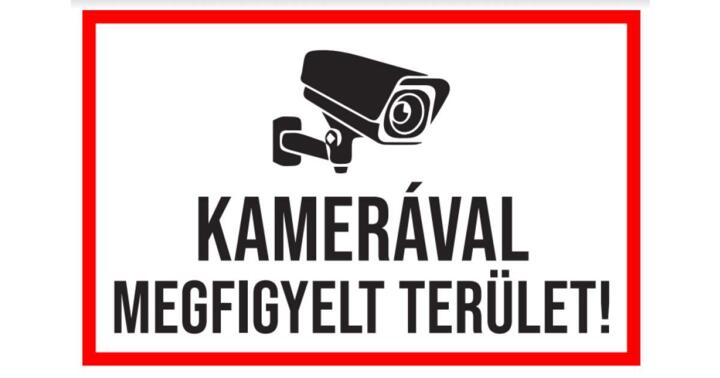 Tjkoztats kamerk kihelyezsrl