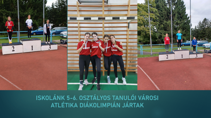 Iskolnk 5-6. osztlyos tanuli Vrosi Atltika Dikolimpin jrtak