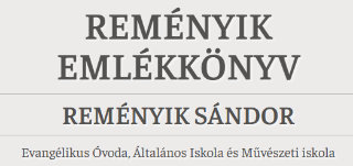 Rem�nyik eml�kk�nyv